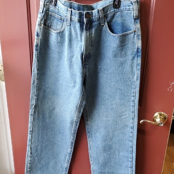 Carhartt Relaxed Blue Jeans with Classic Stitching 38 X 34 - Picture 1 of 9